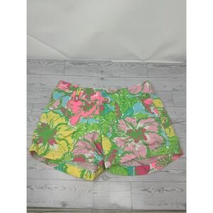 Lilly Pulitzer Callahan Shorts Colorful Floral Print Women's Size 0‎